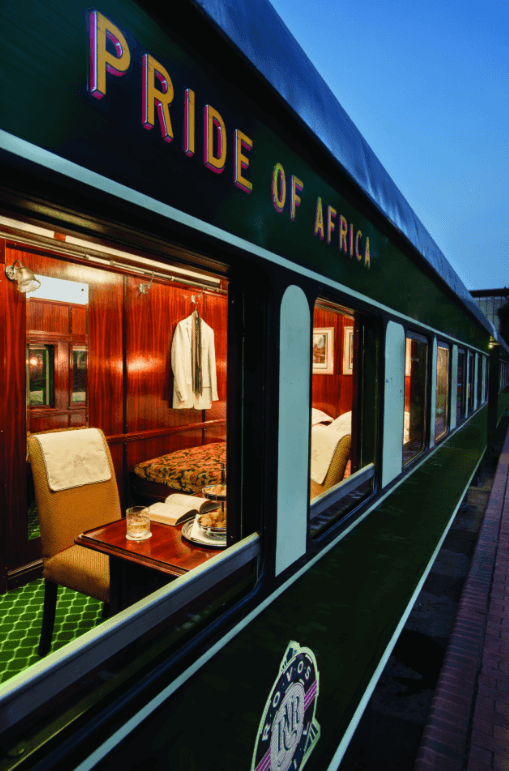 Afrique du Sud en train de luxe : Rovos Rail, Le Cap et safari à Marakele